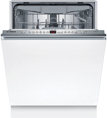 Attēls no Bosch Dishwasher | SMV46KX12E | Built-in | Width 60 cm | Number of place settings 13 | Number of programs 6 | Energy efficiency class E | AquaStop function | White