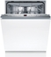 Attēls no Bosch Dishwasher | SMV46KX12E | Built-in | Width 60 cm | Number of place settings 13 | Number of programs 6 | Energy efficiency class E | AquaStop function | White