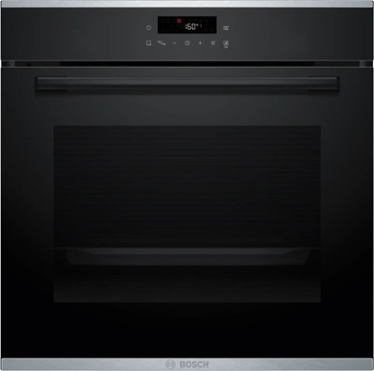 Изображение Bosch Oven | HBA272BB3 | 71 L | Electric | Pyrolysis/Hydrolytic | Touch control | Height 59.5 cm | Width 59.4 cm | Black