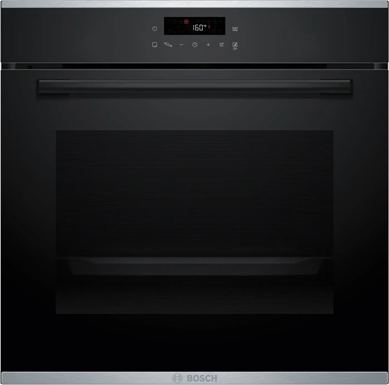 Picture of Bosch Oven | HBA272BB3 | 71 L | Electric | Pyrolysis/Hydrolytic | Touch control | Height 59.5 cm | Width 59.4 cm | Black