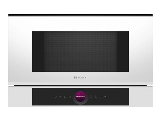 Picture of Bosch Serie 8 BFL7221W1 microwave Built-in Solo microwave 21 L 900 W White