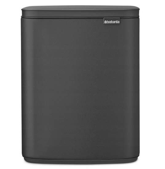 Изображение Brabantia BO Trash Bin 12 Liter Matte Infinite Grey