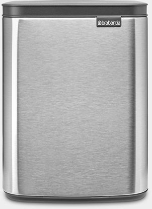 Изображение Brabantia BO Trash Bin 7 Liter Matt Steel Fingerprint Proof
