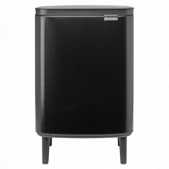Picture of Brabantia BO Trash Bin HI 12 l Matte Black
