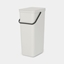 Attēls no Brabantia Sort & Go Waste Bin Light Grey 40 L