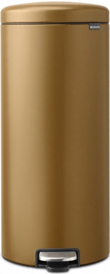 Picture of Brabantia Pedal Bin NewIcon 30 Liter Warm Brass
