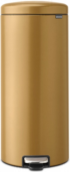 Picture of Brabantia Pedal Bin NewIcon 30 Liter Warm Gold