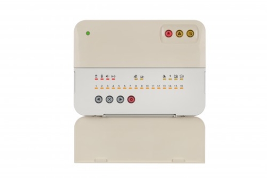 Picture of BRAVO INTR ir bezvadu vadības panelis ar iebūvētu iekšējo barošanas bloku, kas rūpnīcā ir uzstādīts