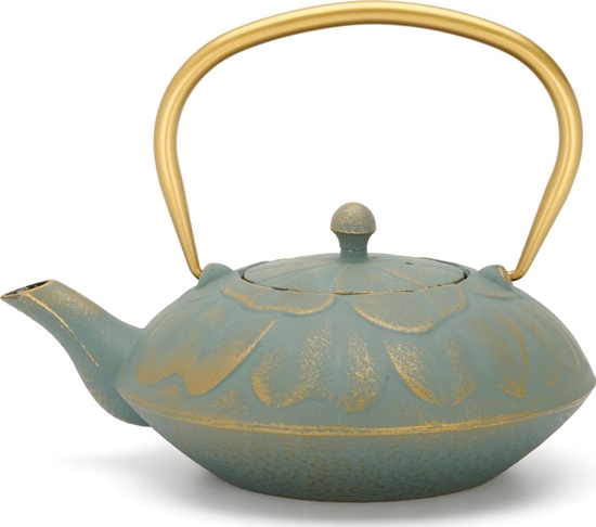 Picture of Bredemeijer Teapot Kunming 1,3l Cast Iron blue 153050