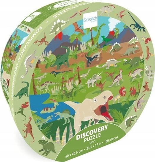 Picture of Bright Junior Media Puzzle 150 obserwacyjne Dinozaury