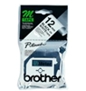 Picture of Brother Labelling Tape - 12mm, Black/White, Blister label-making tape m