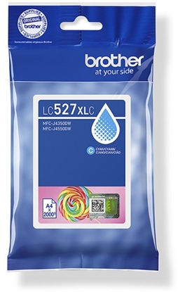 Attēls no Brother LC527XLC tintes kārtridžs 1 pcs Oriģināls Augsta (XL) produktivitāte Tirkīzzils