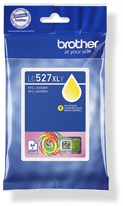 Attēls no Brother LC527XLY tintes kārtridžs 1 pcs Oriģināls Augsta (XL) produktivitāte Dzeltens
