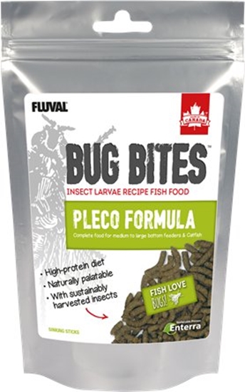 Picture of Bug Bites Bottom Feeder Formula, pokarm dla ryb erujcych przy dnie, M/L, paeczki, 130g