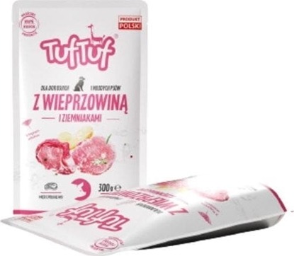 Изображение BULT TUF TUF Saszetka mielonki dla psa Wieprzowina z Ziemniakami 300g