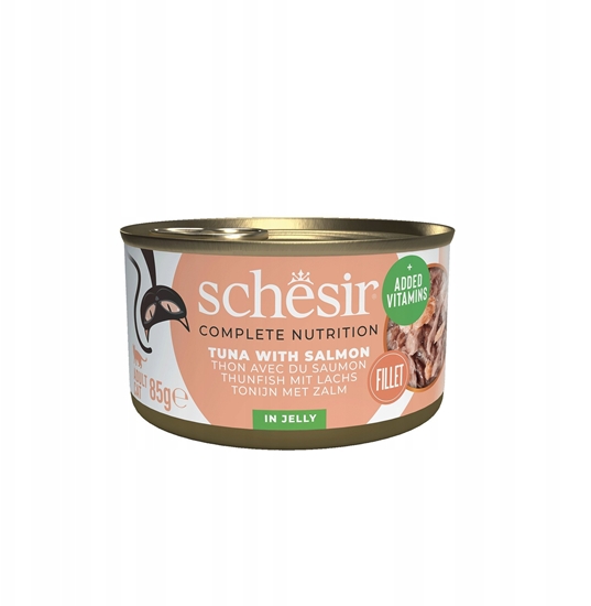 Picture of C&B, karma mokra, dla kotw, tuczyk z ososiem w galarecie, 85 g, puszka