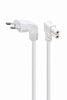 Picture of CABLE POWER EU 2.5M ANGLED/PC-184L-VDE-2.5M-W GEMBIRD