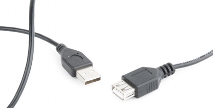 Изображение CABLE USB2 EXTENSION AM-AF/CC-USB2-AMAF75CM/300BK GEMBIRD