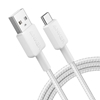 Изображение Kabel 322 USB-A do USB-C oplot 1.8m biały
