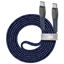 Изображение CABLE USB-C TO USB-C 1.2M/BLUE PS6105 BL12 RIVACASE