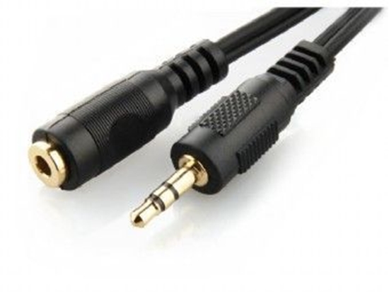 Picture of Cablexpert Gembird CCA-421S-5M 3.5 mm stereo audio extension cable, 5 m
