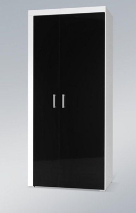 Изображение Cama Meble Szafa SAMBA (Unit 1) biay/czarny poysk