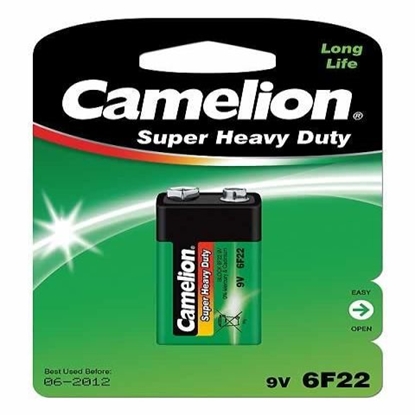 Picture of Camelion | 6F22-BP1G | 9V/6F22 | Super Heavy Duty | 1 pc(s)