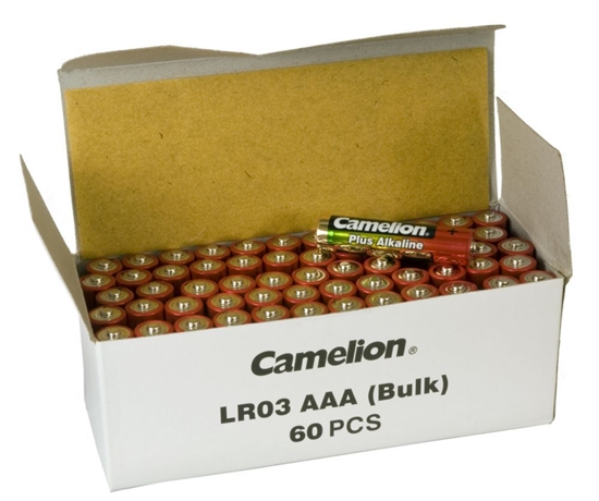 Picture of Camelion AAA/LR03, Plus Alkaline, 60 pc(s)