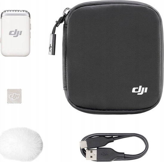 Picture of CAMERA ACC MIC 2 TRANSMITTER/P. WHITE CP.RN.00000329.01 DJI