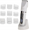 Picture of Camry | Hair Clipper with LCD Display | CR 2841 | Cordless | Number of length steps 6 | White/Brown