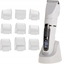 Изображение Camry | Hair Clipper with LCD Display | CR 2841 | Cordless | Number of length steps 6 | White/Brown