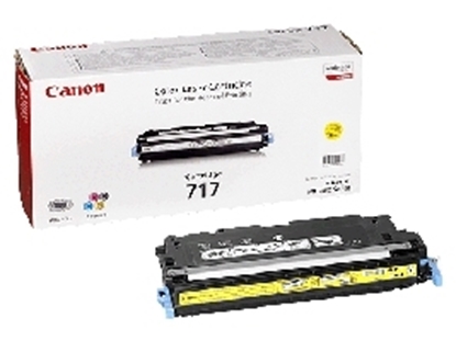 Picture of Canon 717Y toner cartridge Original Yellow