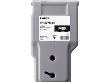 Attēls no Canon PFI-207 MBK ink matt black