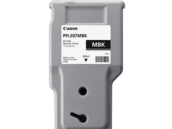 Изображение Canon PFI-207 MBK ink matt black