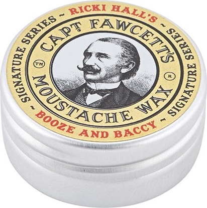 Picture of Captain Fawcett Ricki Hall Booze & Baccy (Moustache Wax) 15 ml