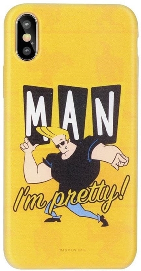 Picture of Cartoon Network Johnny Bravo Silicone Case for Apple iPhone X / XS Man