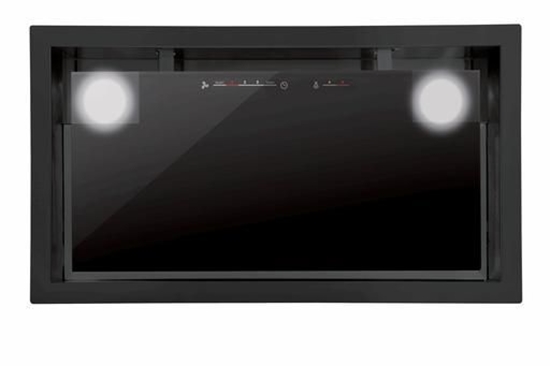 Picture of Cata Hood GC DUAL A 45 XGBK Canopy, Energy efficiency class A, Width 45 cm, 820 m³/h, Touch control, LED, Black glass
