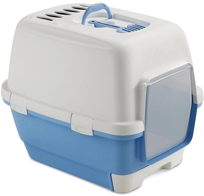 Attēls no Cathy Clever & Smart closed toilet 58x45x48cm white/blue 8003507987142