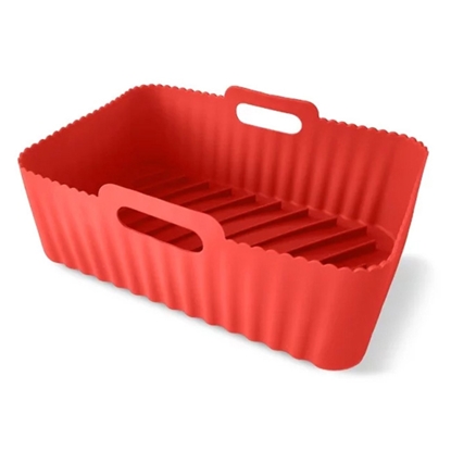 Attēls no Cepamā forma Air Fryer ar rokt. silikona 20x13x7cm