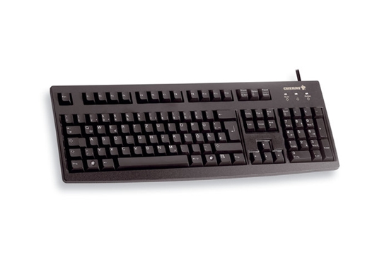 Picture of CHERRY G83-6104 keyboard USB QWERTY US English Black