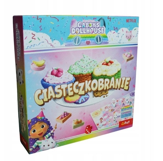 Picture of Trefl Gra planszowa Ciasteczkobranie, Koci Domek Gabi