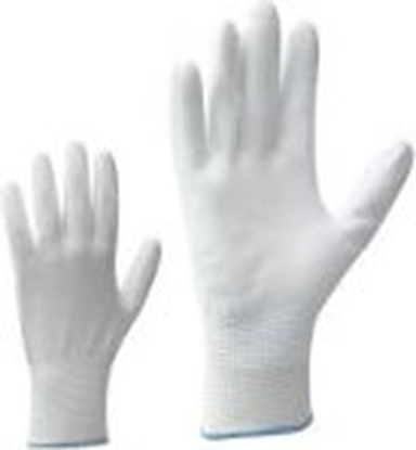 Attēls no Cimdi ar PU segumu balti/pelēki 123/10 izmērs