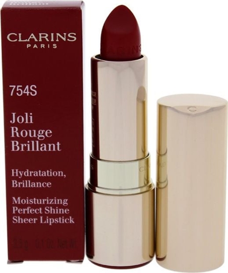 Picture of Clarins Clarins Joli Rouge Brilliant Pomadka 3,5g 754S Deep Red