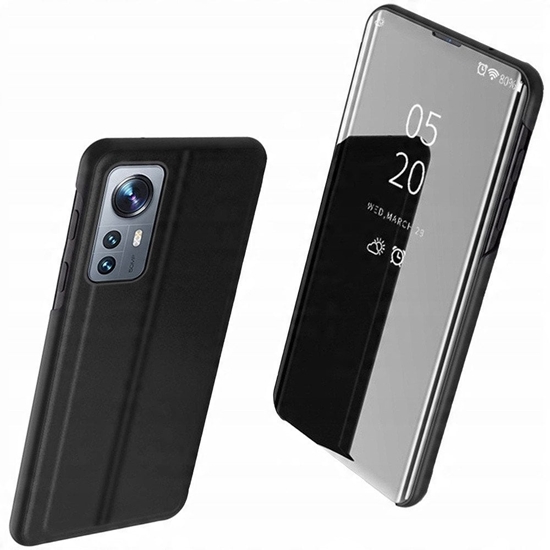 Picture of Clear View Case etui Xiaomi 12 Lite pokrowiec z klapk czarne