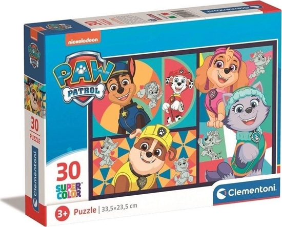 Изображение Clementoni CLE puzzle 30 SuperKolor Psi Patrol 20275