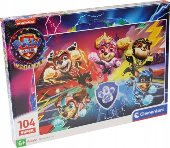 Picture of Clementoni Clementoni Puzzle 104el Super Psi Patrol PAW PATROL MIGHTY MOVIE 27236