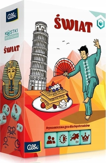 Picture of Clementoni Kostki bystrzaka - ¦wiat