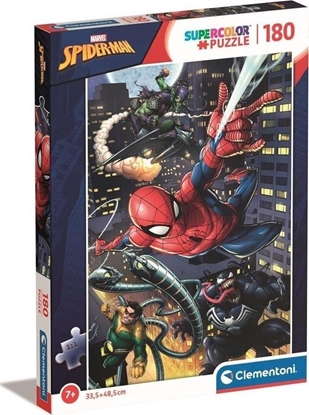 Attēls no Clementoni Puzzle 180 Super Kolor Marvel Spider-Man