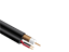 Изображение Coaxial cable RG59, CU, 90%, Black LSZH, Power cords 2x0.75 CU, Round, 250m drum