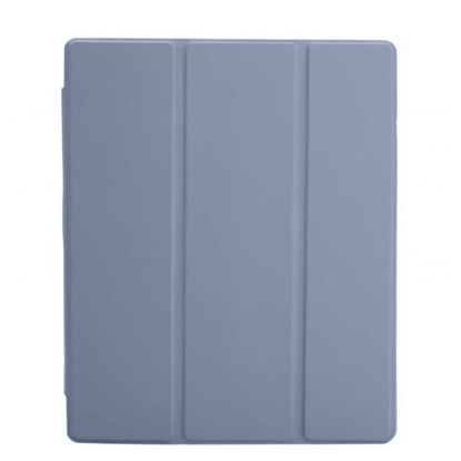 Picture of Connect Galaxy Tab A8 10.5 Tablet case with imitate microfiber inside Lavender Gray